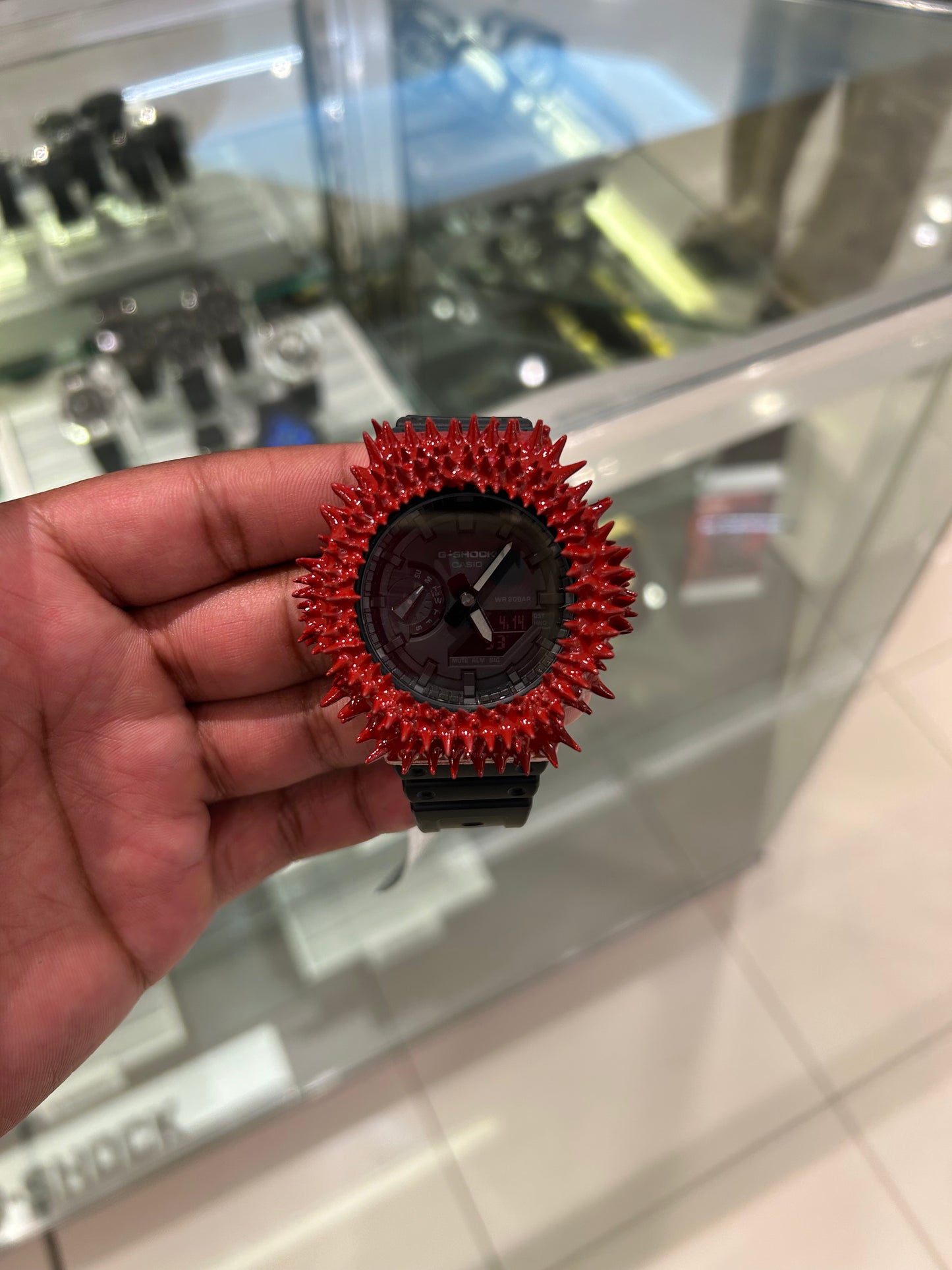 Artbyhollywood X Gshock watch