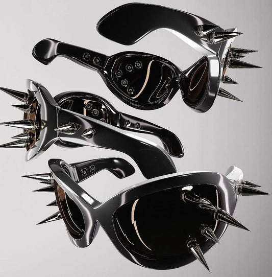 Artbyhollywood ’Xyberpunk’ Spiked sunglasses