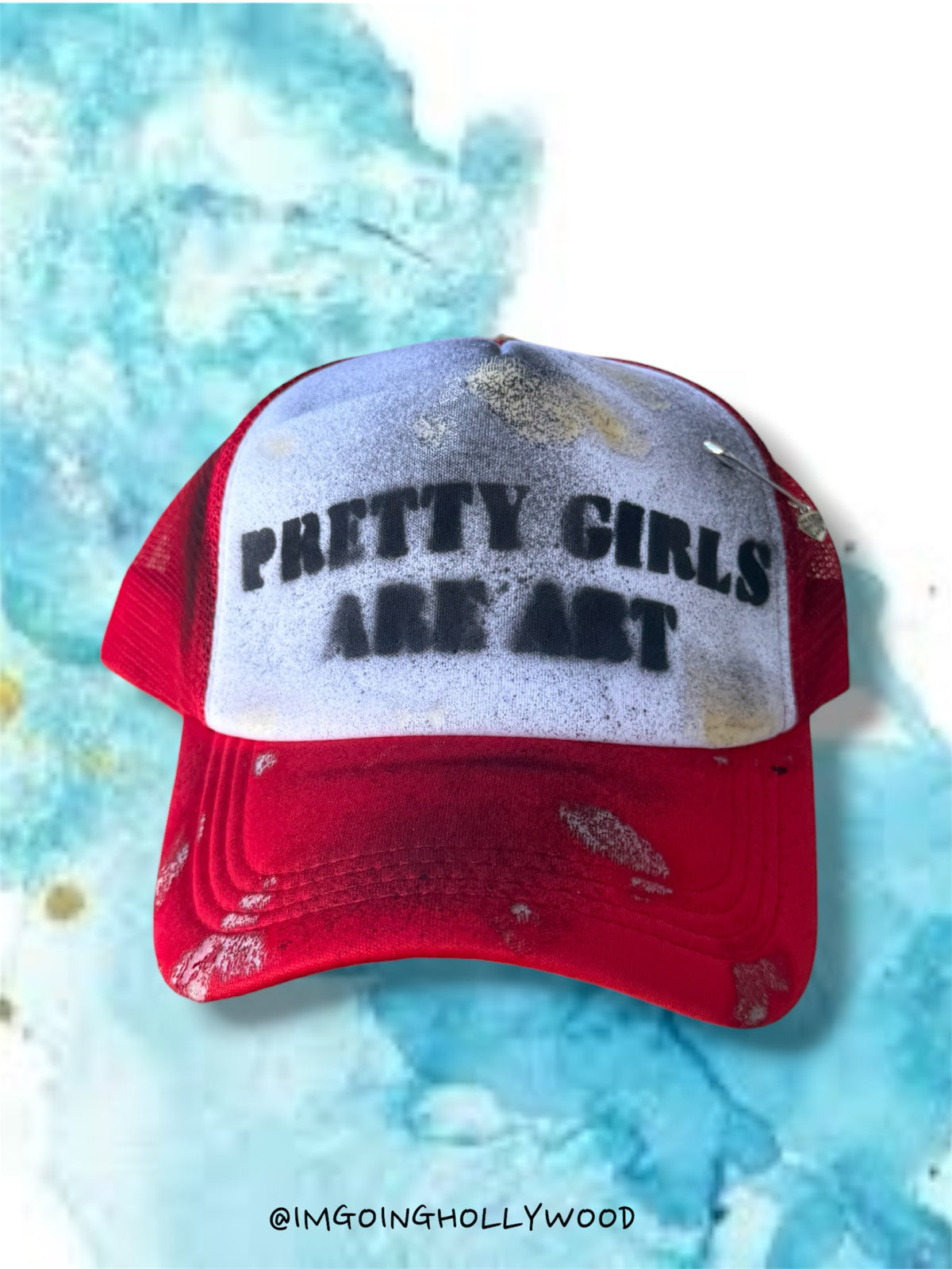 PRETTY GIRLS ARE ART (Trucker Hat)