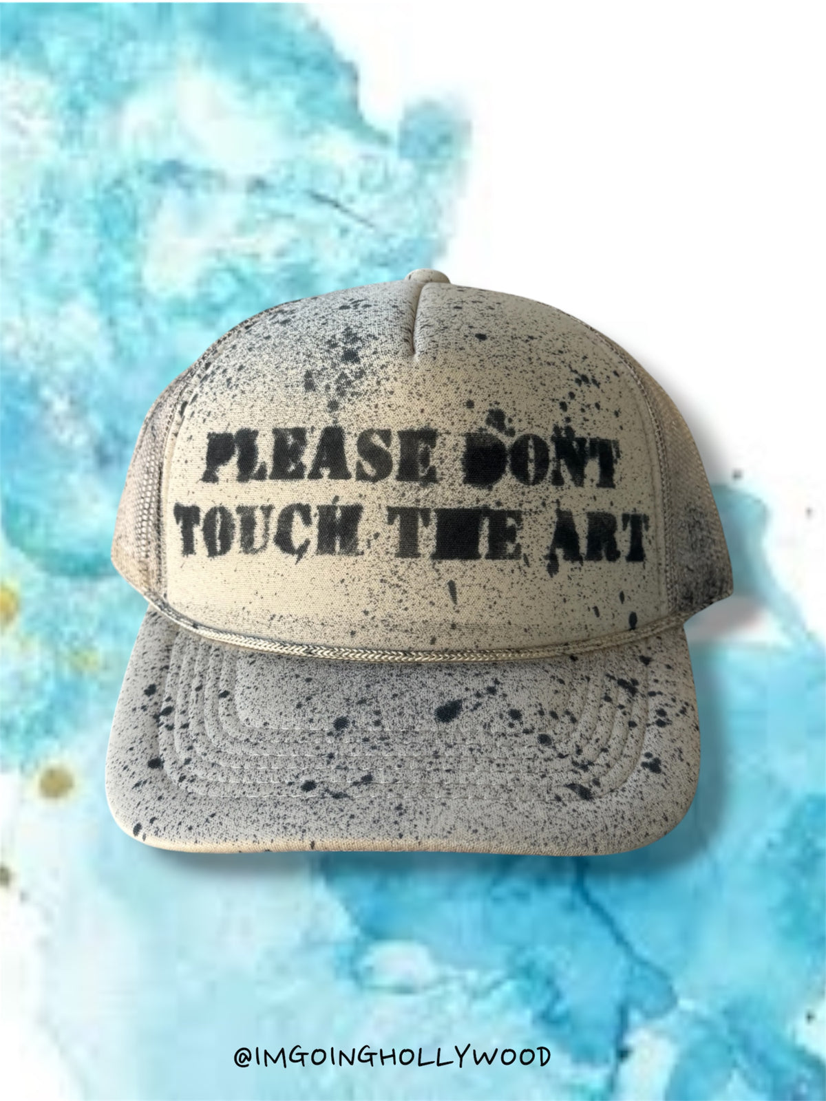 PLEASE DON’T TOUCH THE ART (Trucker Hat)